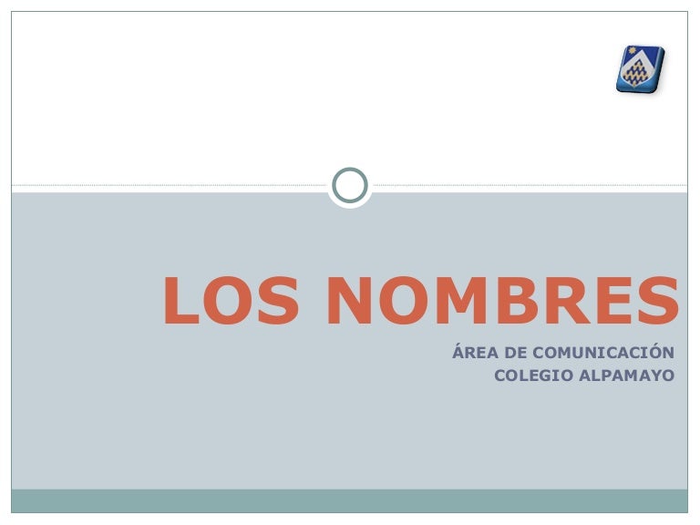 Los Nombres