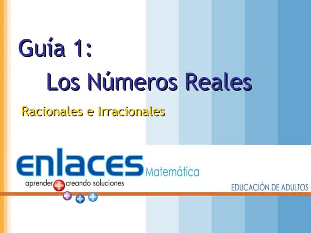 Los numerosreales