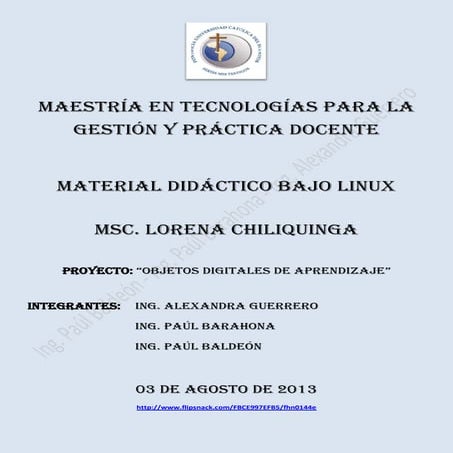 Objetos Digitales de Aprendizaje - ODA`s