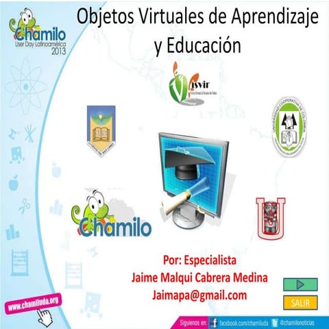 Los objetos virtuales de aprendizaje Ovas y educación