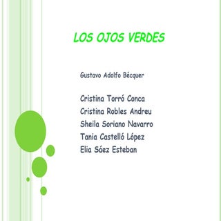 Los ojos verdes
