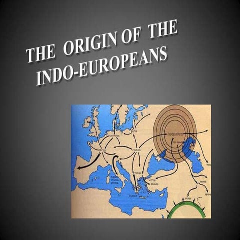 The Origin of the Indoeuropeans