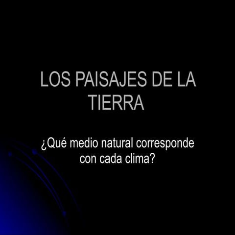 Zonas ClimáTicas Y Paisajes | PPT