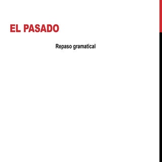 Los pasados