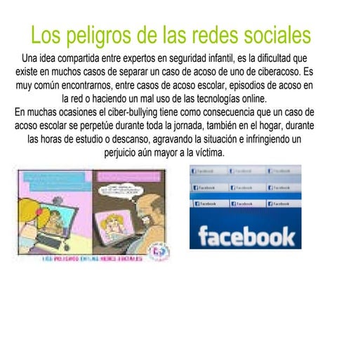 Los peligros de las redes sociales | PPT