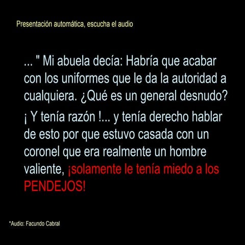 Los Pendejosde Facundo Cabral | PPS