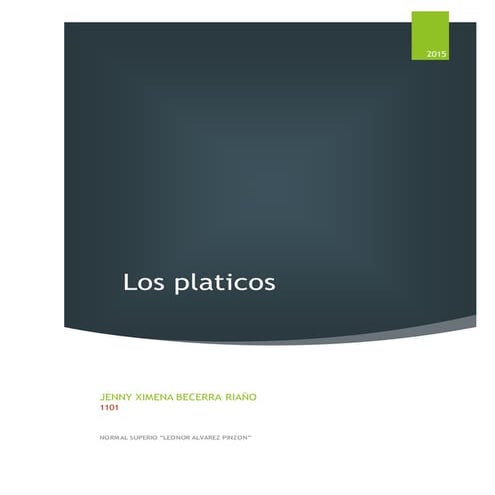Los plastcos