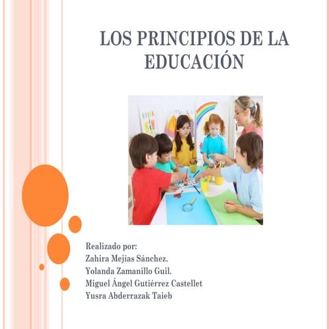 Los principios del aprendizaje 