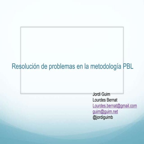 Los problemas