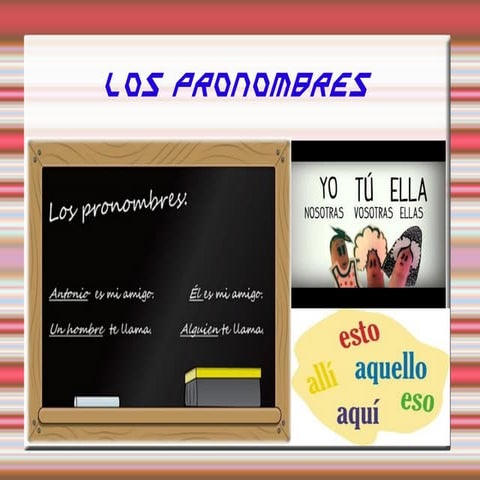 Los pronombres