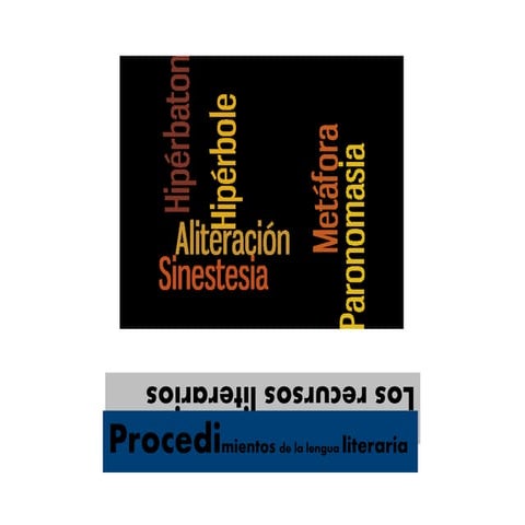 Los recursos literarios