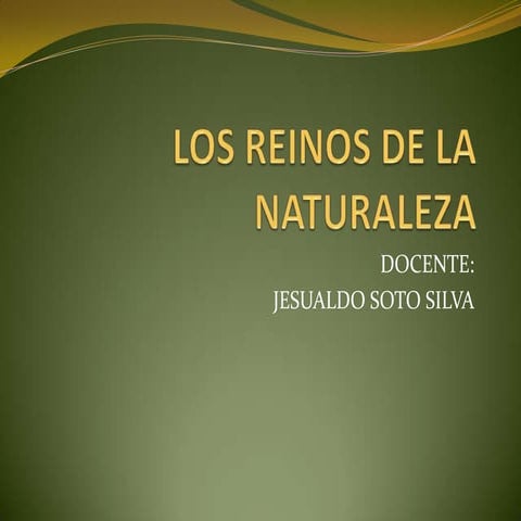 Los reinos de la naturaleza | PPTX