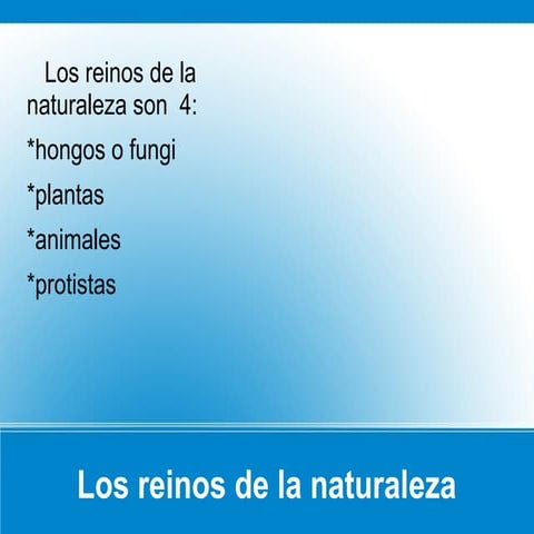 Reinos de la naturaleza gaby | PPTX