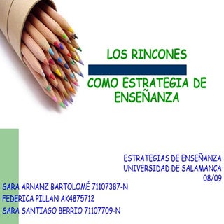 Los Rincones Con Animacion