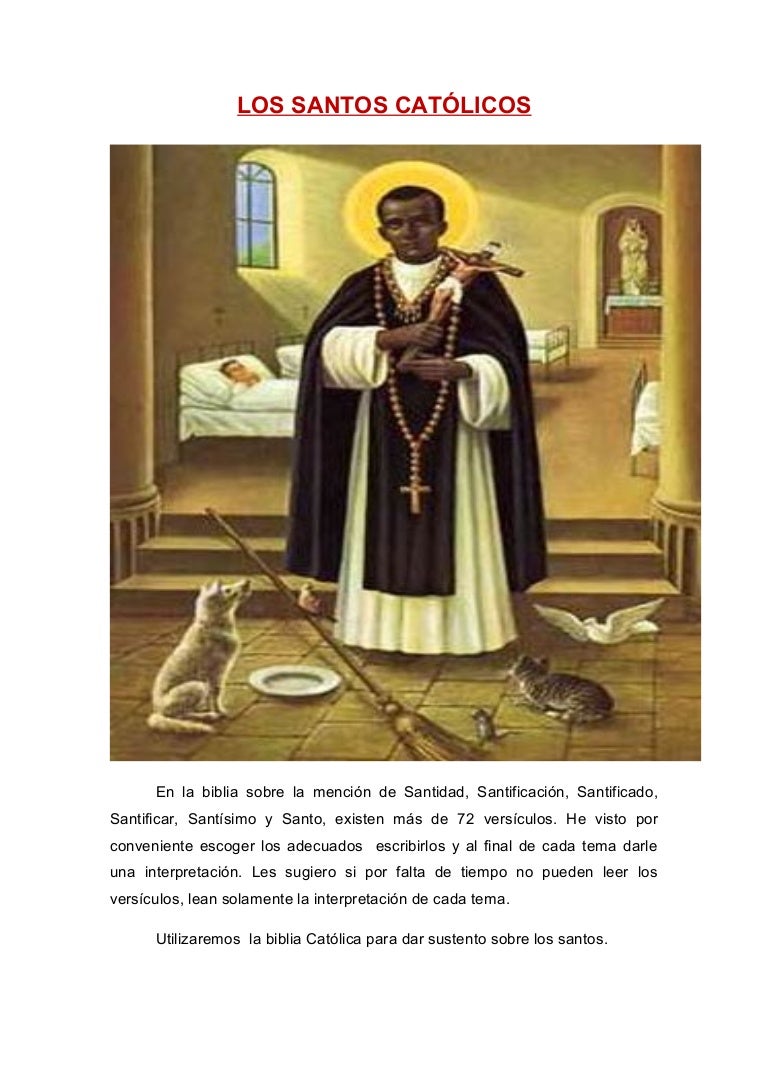 Los santos católicos Los santos católicos