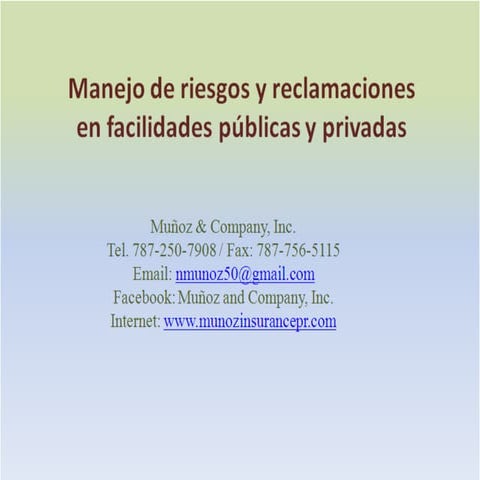 Loss control | PPTX