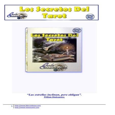 Curso completo tarot significado 78 cartas | PDF
