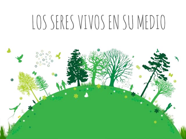 Los seres vivos en su medio