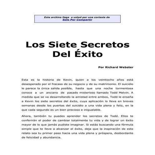 Los siete secretos_richard_webster