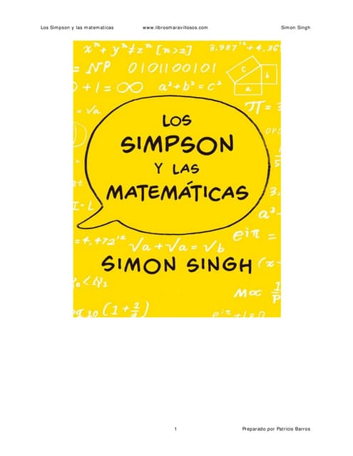 Los Simpson y las Matematicas - Simon Sing Ccesa007.pdf