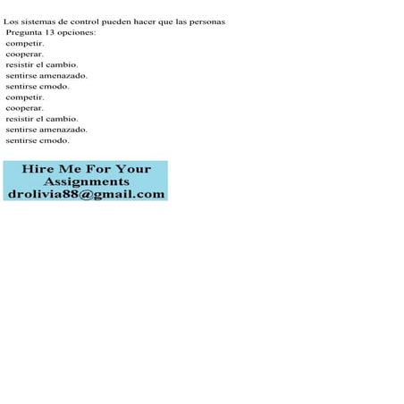 Los sistemas de control pueden hacer que las personas Pregunta 13 .pdf