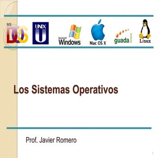 Los sistemas operativos prof j romero