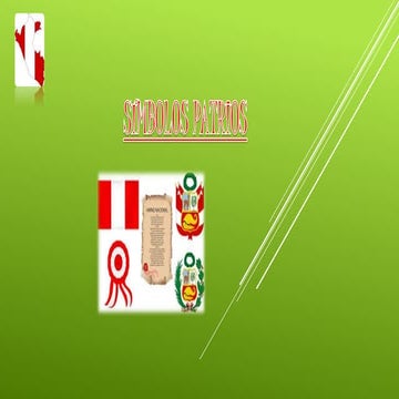 Los símbolos patrios