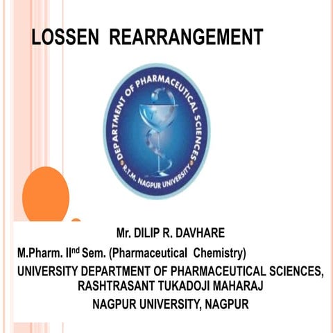 Losson rearrangment