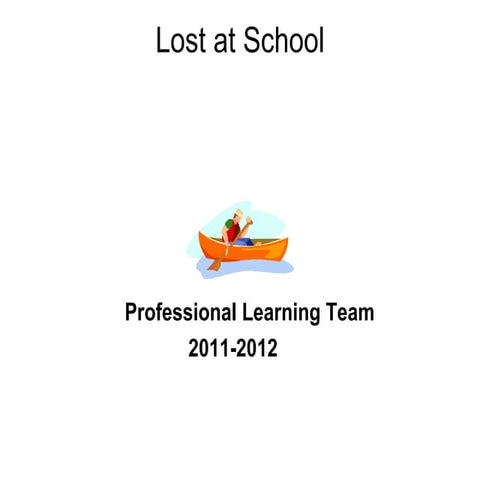 Lost at school 