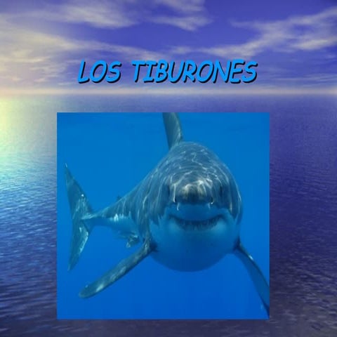 Los tiburones