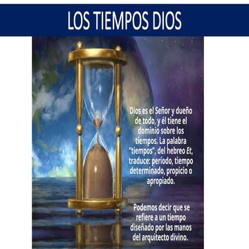 LOS TIEMPOS DE DIOS.pptx teologia biblica