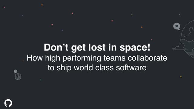 Lost in space