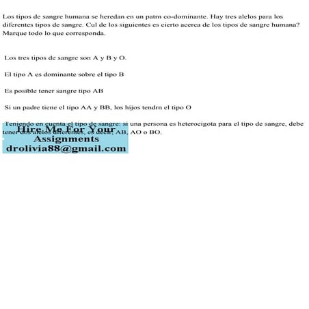 Los tipos de sangre humana se heredan en un patr�n co-dominante. Hay.pdf
