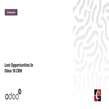 What is Lost Opportunities In Odoo 18 CRM