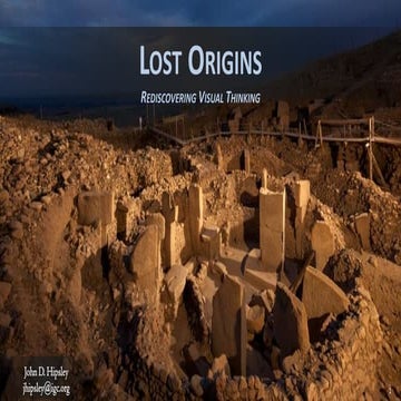 Lost Origins   Rediscovering Visual Thinking