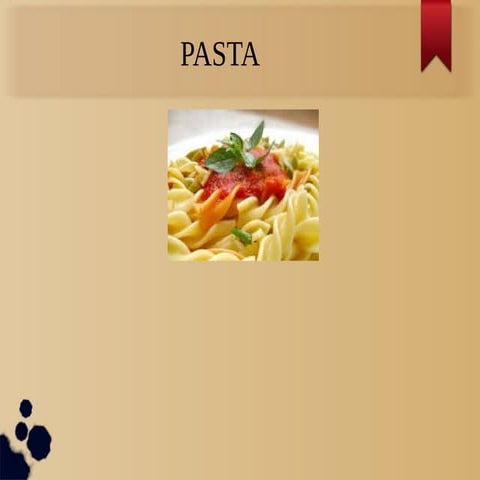PASTA | ODP