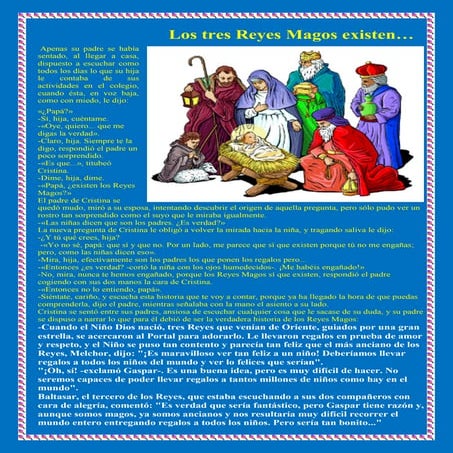 LOS TRES REYES MAGOS EXISTEN