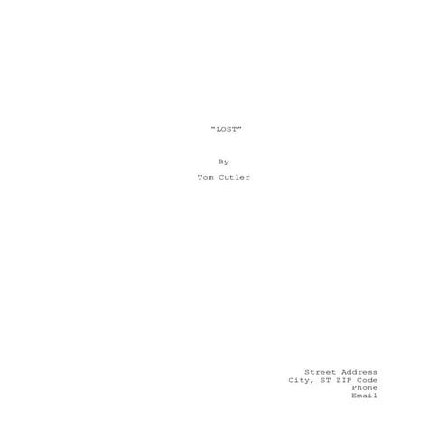The Forgotten Town (HORROR STORY FOR ADULTS) | DOCX