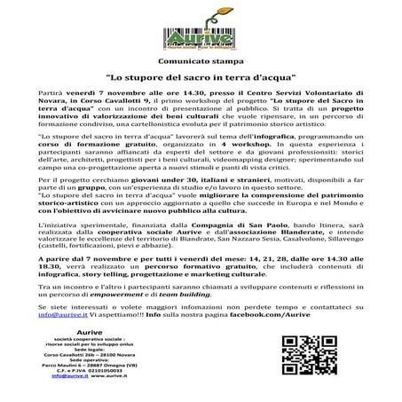 Lo stupore del sacro