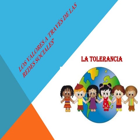 Los valores a través de las redes sociales