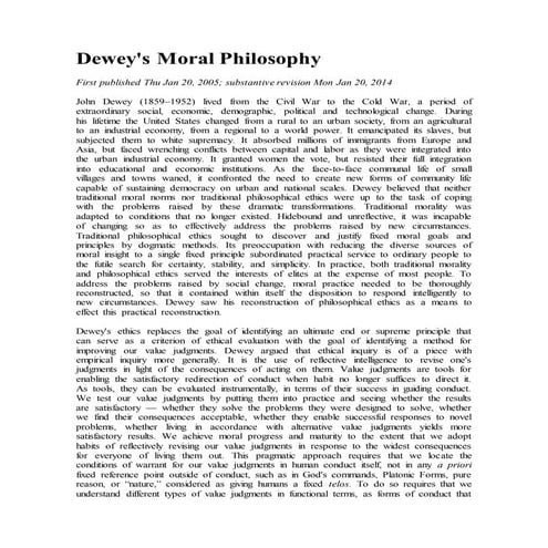 Los valores educativos jhon dewey