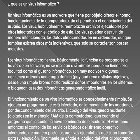 Ensayo virus informaticos. juan uribe | DOCX