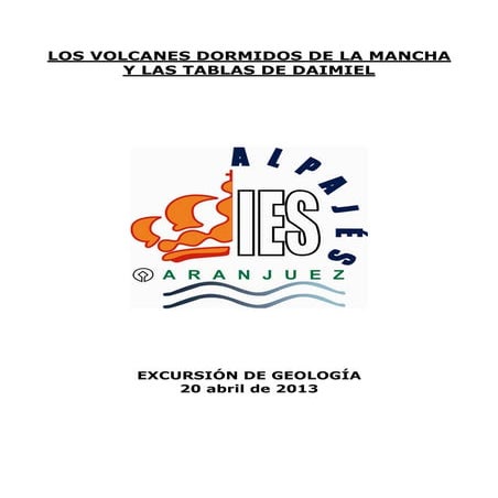 Los volcanes dormidos de la  mancha