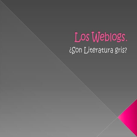 Los weblogs