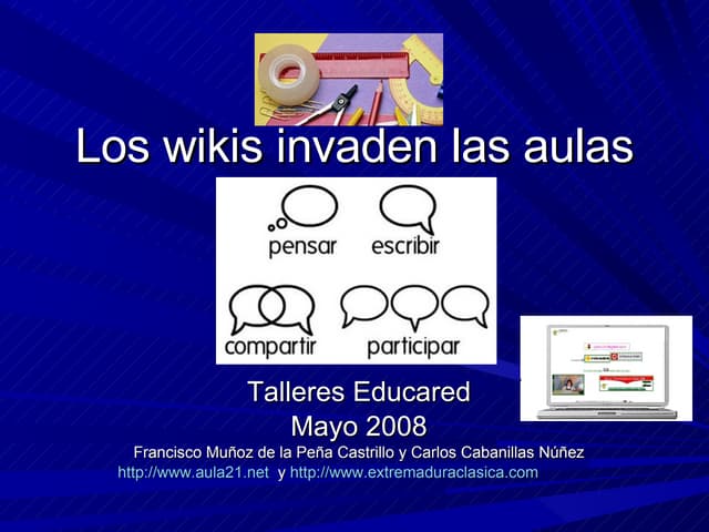 Los wikis invaden las aulas