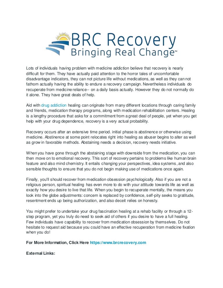 brc recovery
