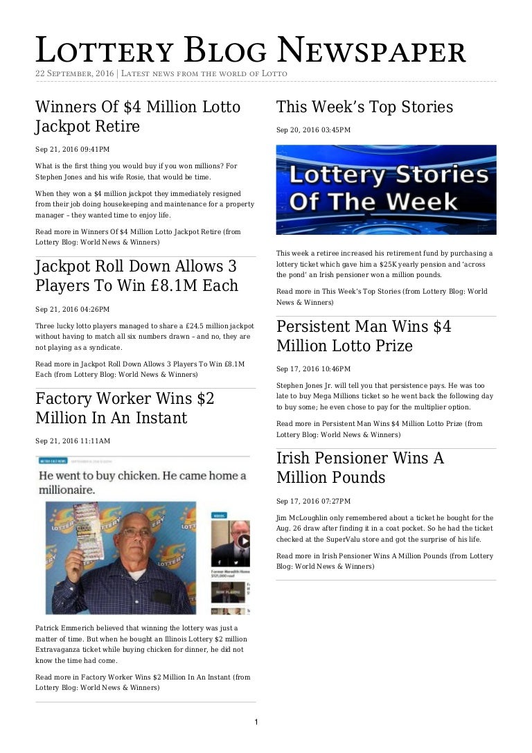 lotto roll down