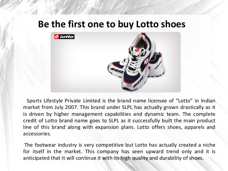 Lotto shoes