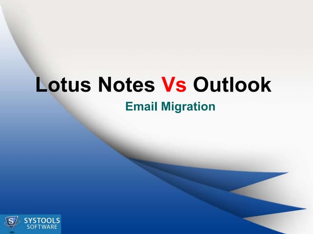 Lotus Notes to MS Outlook