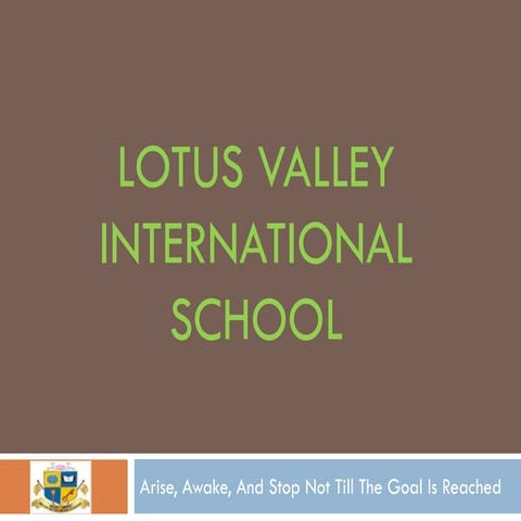 Lotus valley international school
